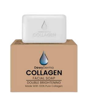 100% Collagen Soap - DewyDerma - Double Brightening - Made with 100% Pure Collagen