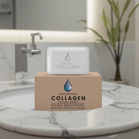 Collagen soap has many benefits: – Restores moisture to the skin to leave the face soft and moisturized. – Fill in fine lines and wrinkles. – Intensely hydrates eliminating dryness.